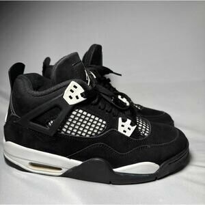 Size 6 - Nike Air Jordan 4 Retro GS White Thunder Men's Shoes Ships Now